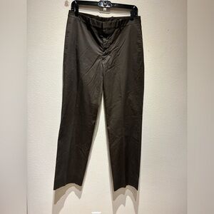 Jil Sander Men’s Tailor Made Pants Custom Bespoke in Brown Business Casual 33